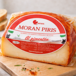 Queso Semicurado al Pimentón (Mezcla Cabra y Vaca)