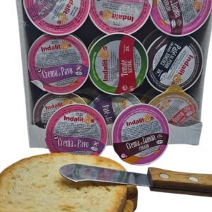 Bandeja Surtido de Monodosis de Cremas y Patés de Embutidos Yayo Juan